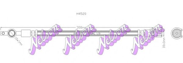 Тормозной шланг Brovex-Nelson H4520