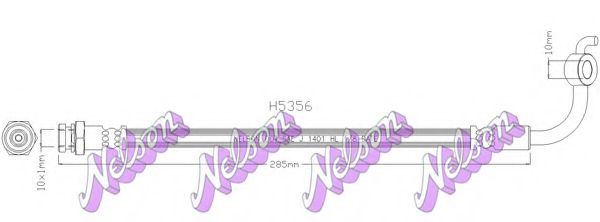 Тормозной шланг Brovex-Nelson H5356