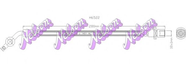 Тормозной шланг Brovex-Nelson H6522