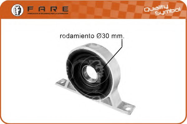 Подвеска, карданный вал FARE SA 10705