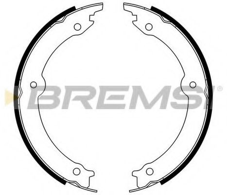 Комплект тормозных колодок BREMSI GF0973