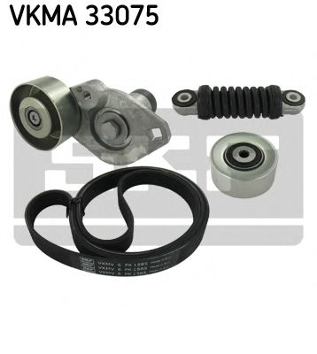 Поликлиновой ременный комплект SKF VKMA 33075