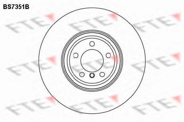 Тормозной диск FTE BS7351B