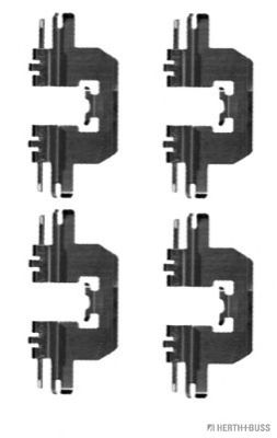 Комплектующие, колодки дискового тормоза OJD 1091724
