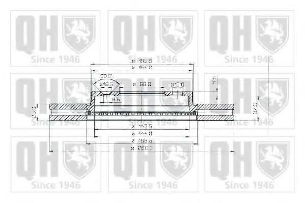 Тормозной диск IPI 393