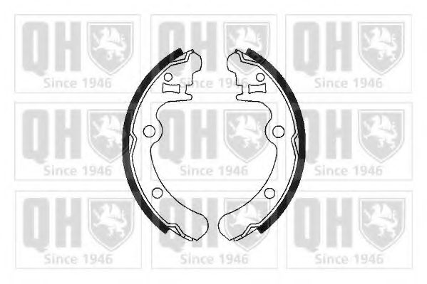 Комплект тормозных колодок QUINTON HAZELL BS748
