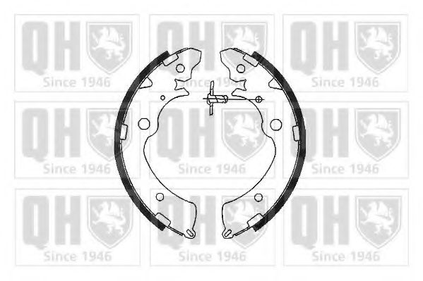 Комплект тормозных колодок QUINTON HAZELL BS816