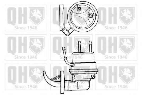 Топливный насос QUINTON HAZELL QFP309