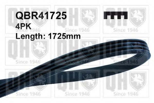 Поликлиновой ремень QUINTON HAZELL QBR41725