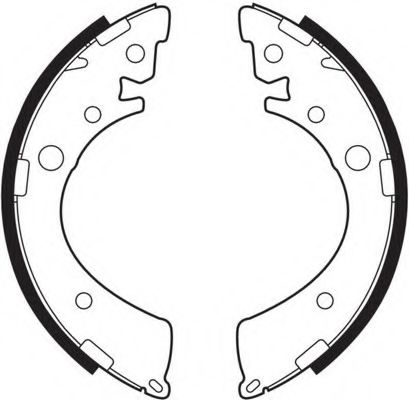 Комплект тормозных колодок FERODO FSB402