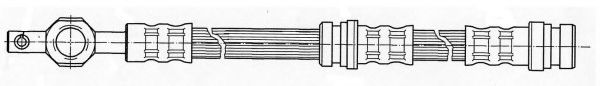 Тормозной шланг FERODO FHY3072