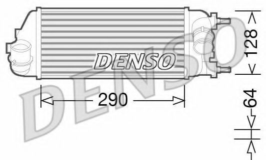 Интеркулер DENSO DIT09115