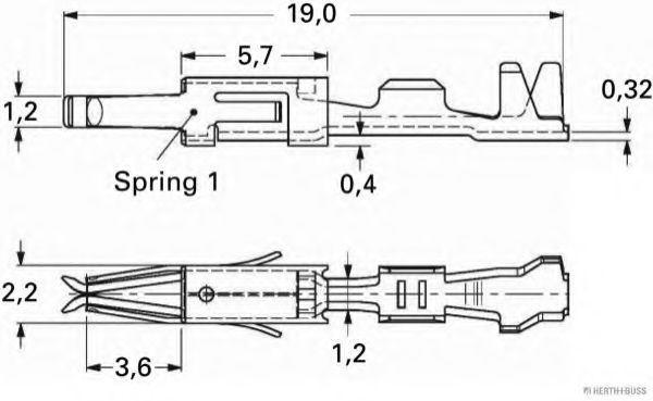 Соединительный элемент HAZET 46624