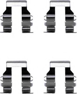 Комплектующие, колодки дискового тормоза MINTEX MBA1199