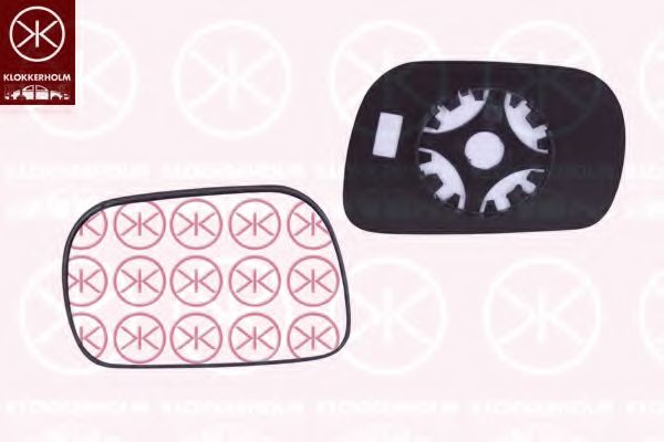 Зеркальное стекло, наружное зеркало KLOKKERHOLM 50321061