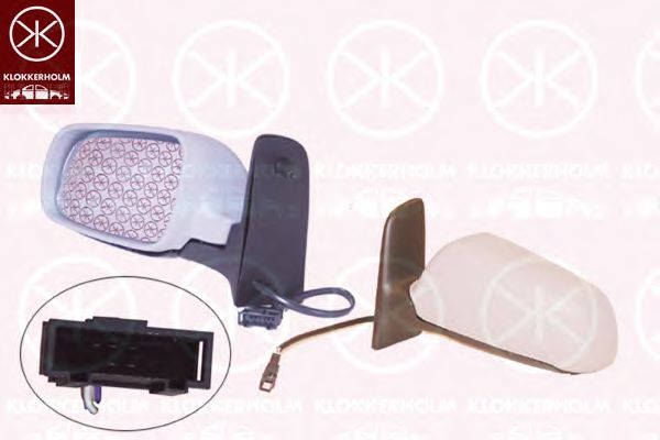 Наружное зеркало KLOKKERHOLM 95901044