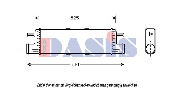 Интеркулер AKS DASIS 127010N