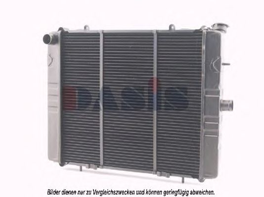 Радиатор, охлаждение двигателя AKS DASIS OL2036