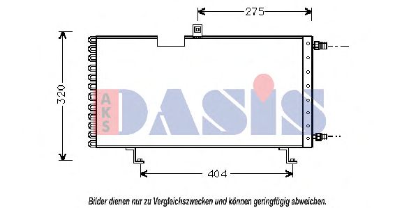 Конденсатор, кондиционер AKS DASIS 162000N