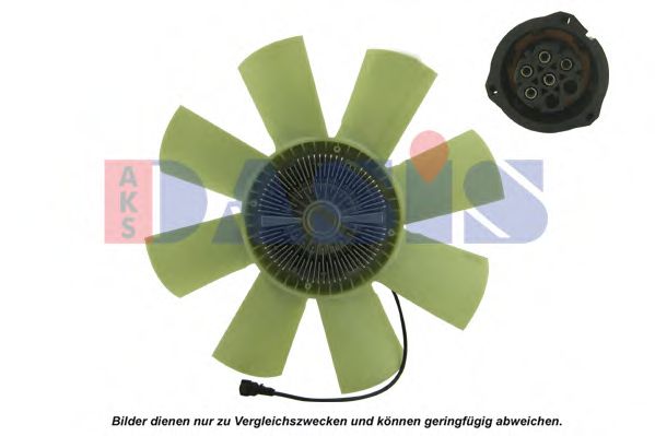 Вентилятор, охлаждение двигателя AKS DASIS 398071N
