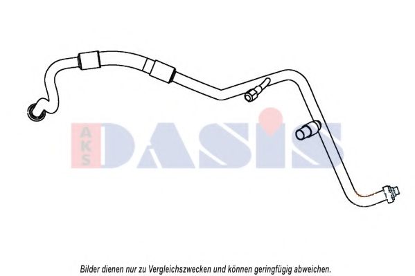 Трубопровод высокого / низкого давления, кондиционер AKS DASIS 885839N
