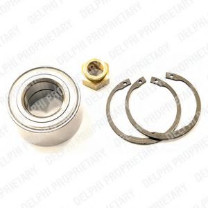 Комплект подшипника ступицы колеса DELPHI BK518
