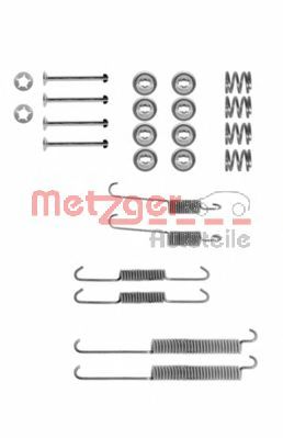 Комплектующие, тормозная колодка METZGER 105-0678