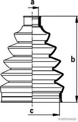 Комплект пылника, приводной вал MAGNETI MARELLI 600000064000