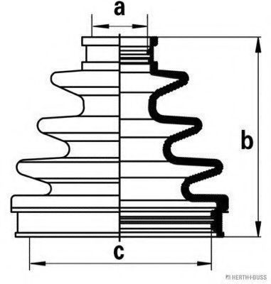 Комплект пылника, приводной вал MAGNETI MARELLI 600000064300