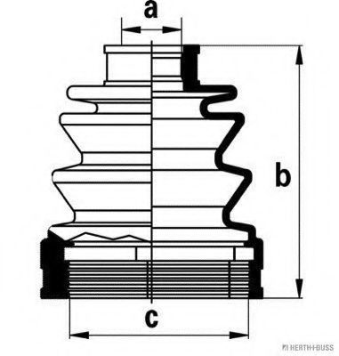 Комплект пылника, приводной вал MAGNETI MARELLI 600000065720