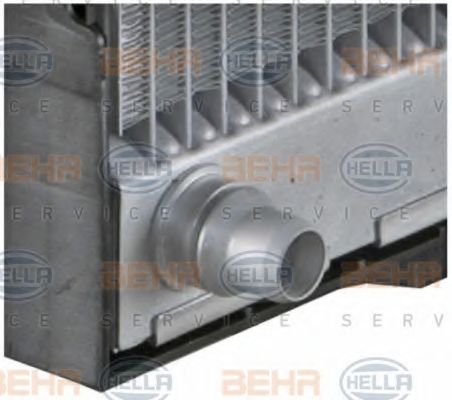 Радиатор, охлаждение двигателя BEHR HELLA SERVICE 8MK376746511