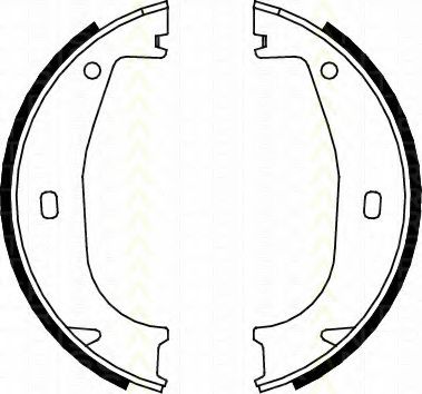 Комплект тормозных колодок, стояночная тормозная система TRISCAN 8100 11553