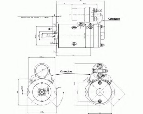 Электродвигатель DELCO REMY 19024701