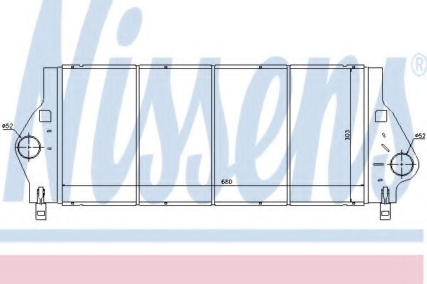 Интеркулер NISSENS 96799