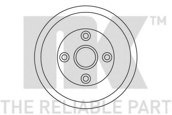 Тормозной барабан NK 252607