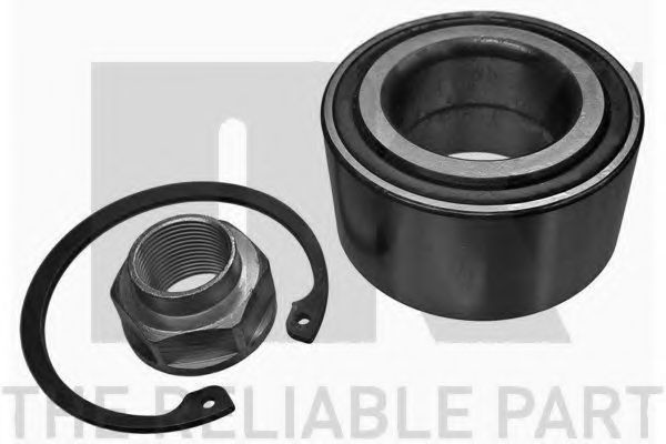 Комплект подшипника ступицы колеса NK 752611