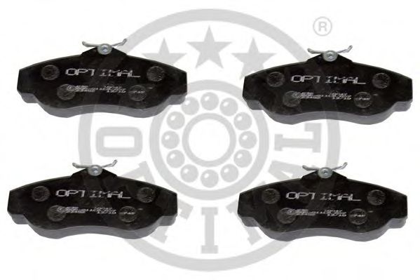 Комплект тормозных колодок, дисковый тормоз OPTIMAL 10047