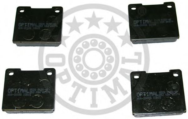 Комплект тормозных колодок, дисковый тормоз OPTIMAL 5150
