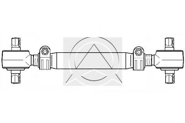 Рычаг независимой подвески колеса, подвеска колеса SIDEM 62537