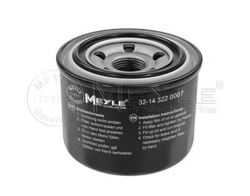Масляный фильтр MEYLE 32-14 322 0007