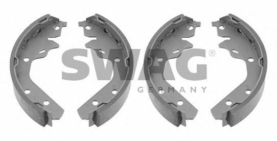 Комплект тормозных колодок, стояночная тормозная система SWAG 14 92 3998