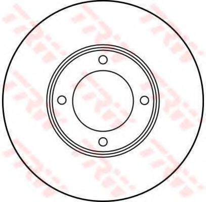 Тормозной диск TRW DF1438