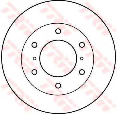 Тормозной диск METZGER 25072