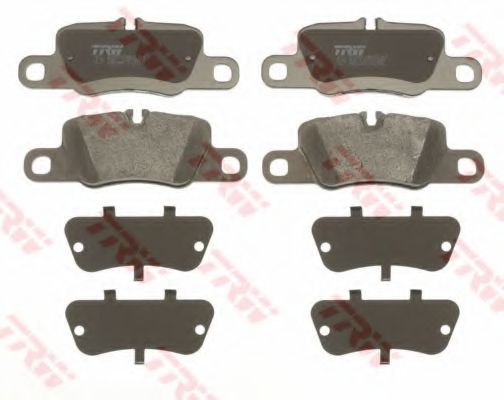 Комплект тормозных колодок, дисковый тормоз TRW 24554