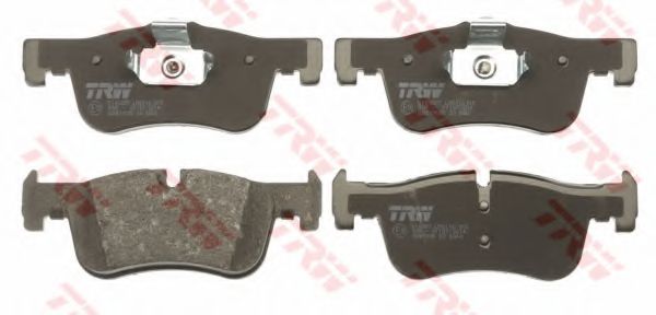 Комплект тормозных колодок, дисковый тормоз TRW 24912