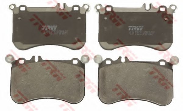 Комплект тормозных колодок, дисковый тормоз TRW 25219
