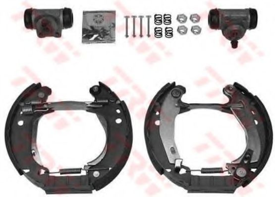 Комплект тормозных колодок TRW GSK1111
