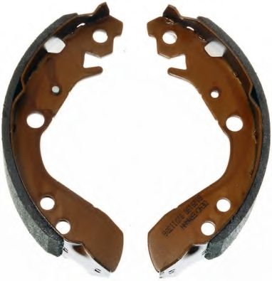 Комплект тормозных колодок DENCKERMANN B120190