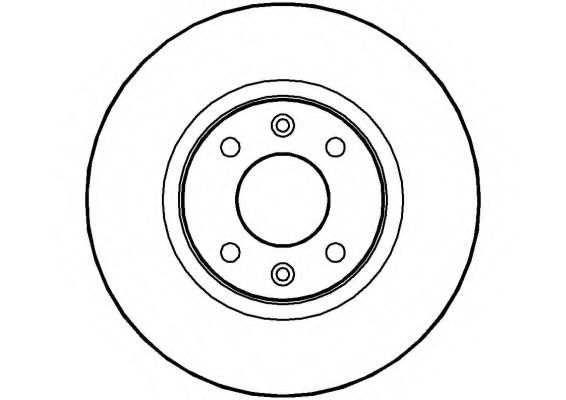 Тормозной диск NATIONAL NBD116
