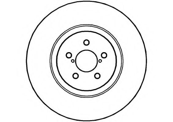 Тормозной диск NATIONAL NBD1202